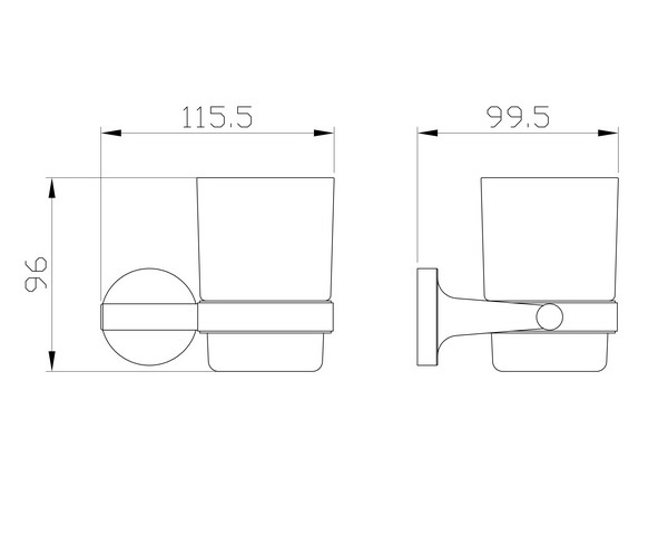 стакан WONZON & WOGHAND SIMPLE